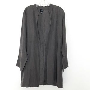 Eileen Fisher Silk Linen Blend Kimono